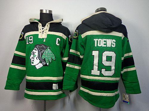 toews green blackhawks jersey