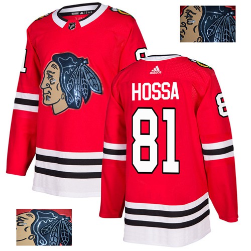 Marian Hossa Chicago Blackhawks Adidas Authentic Away NHL Hockey Jerse –