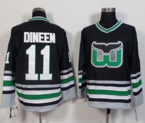 Whalers #11 Kevin Dineen Black CCM 